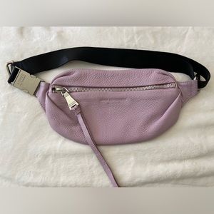 Aimee Kestenburg Lavender Leather Fanny Pack like new